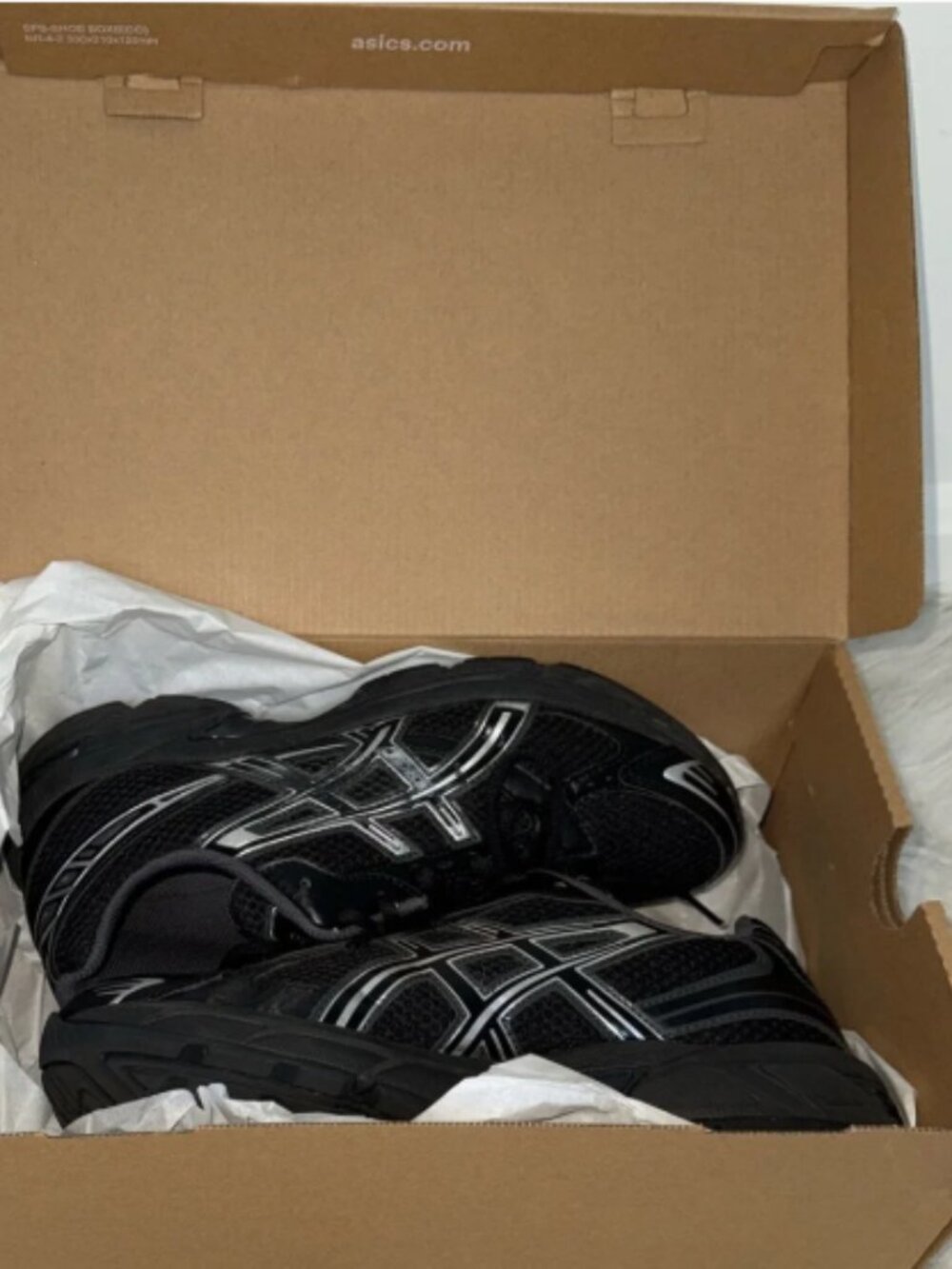 ASICS GEL-1130 “Black  Pure Silver” Sneakers